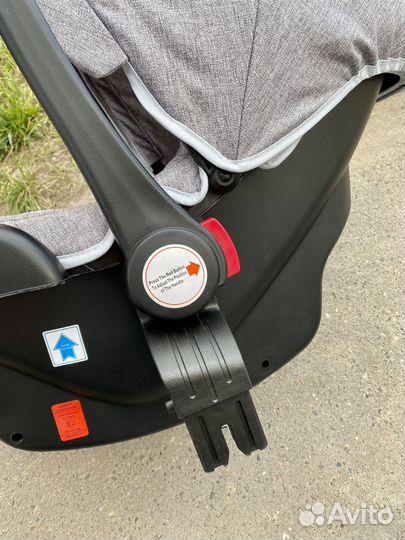 Автолюлька автокресло luxmom новая 0+