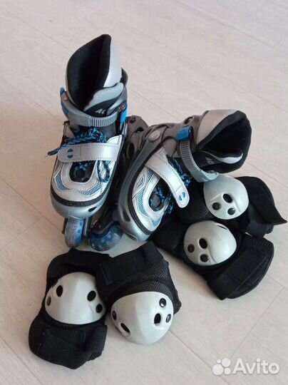 Детские ролики и защита 31-34