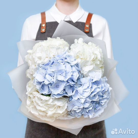 Гортензия/Букеты цветов/Букет с гортензией