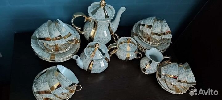 Чайный сервиз старинный Германия