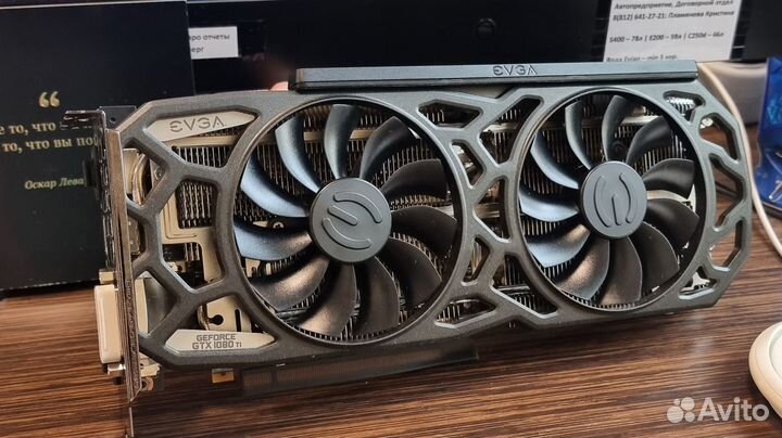 Evga GeForce GTX 1080ti SC2 11Gb