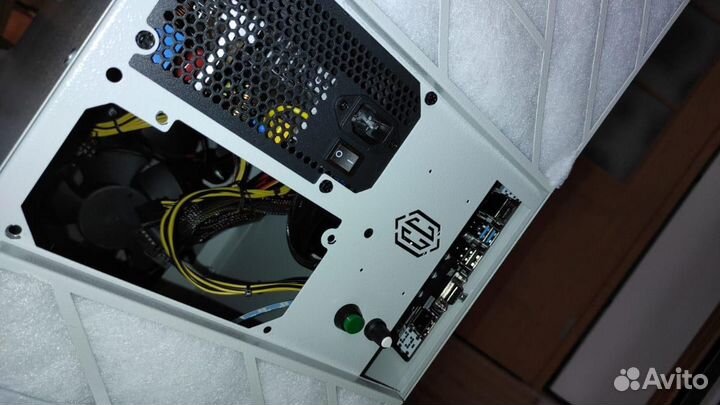 Риг из rtx 3070 TI в Cold Case