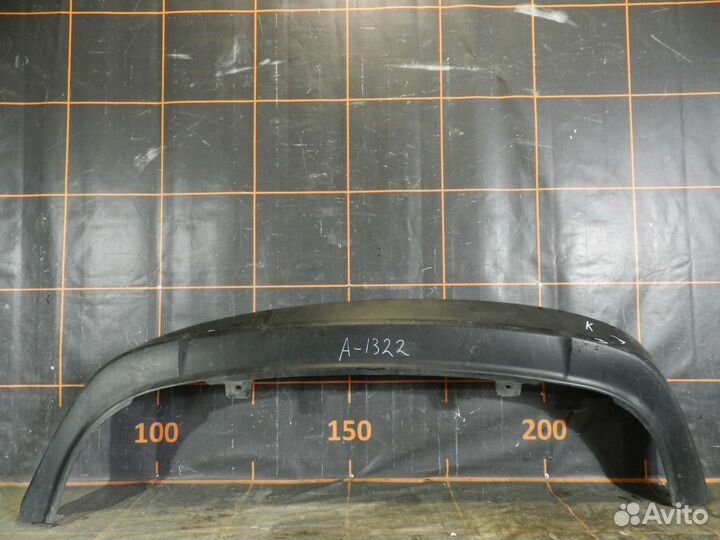 Спойлер бампера заднего - Kia Rio 4