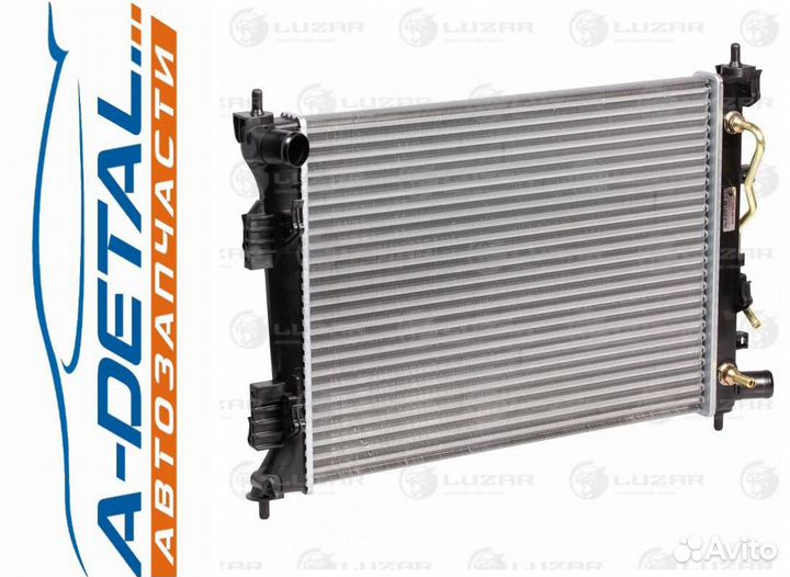 Радиатор охл. для ам Hyundai SolarisKia Rio (10) 6