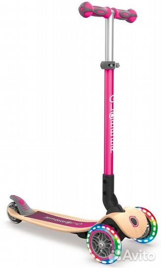 Самокат трехколесный Globber primo foldable wood l