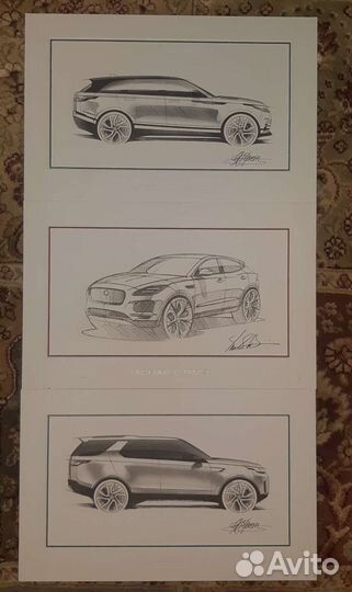 Панно картина автомобили