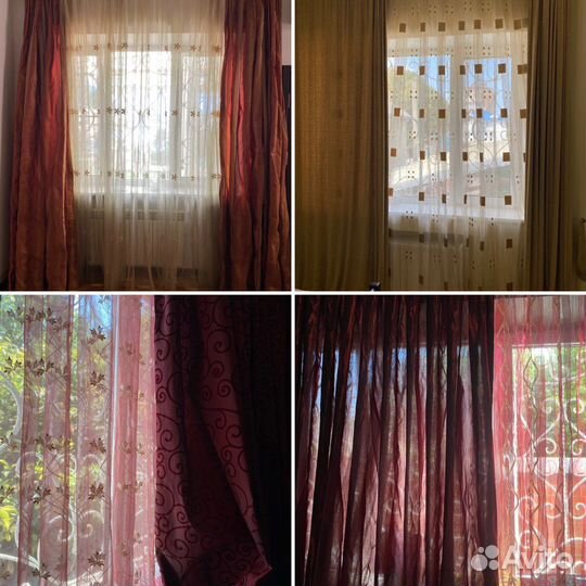 Шторы 4 разных