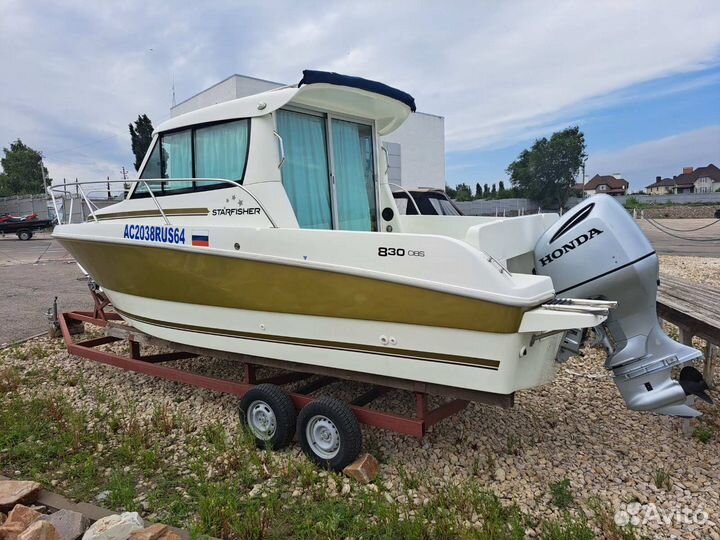 Кабинный катер Starfisher 830 Cabin + Honda 250 лс