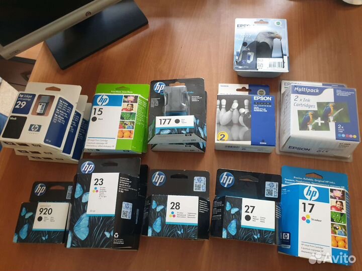 Картриджи HP, epson, canon