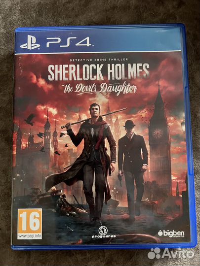 Игра на PS4 Sherlock Holmes- The Devils daughter