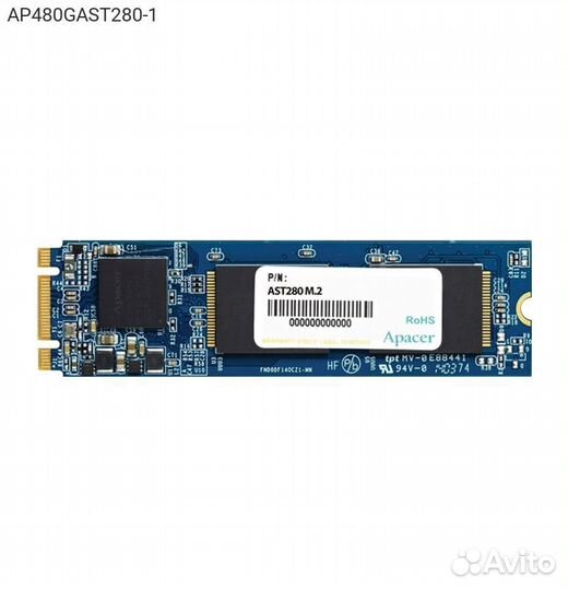 Диск SSD Apacer AST280 M.2 2280 480GB SATA III (6G