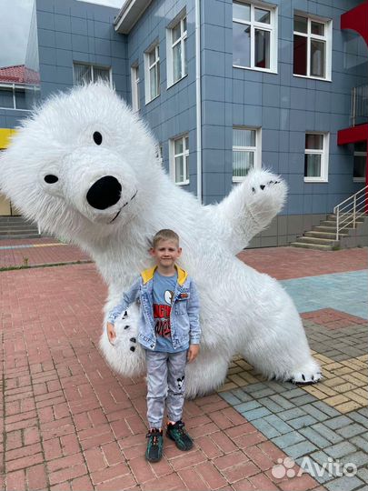 Аниматоры/Белый мишка/Единорожка/Поздравление