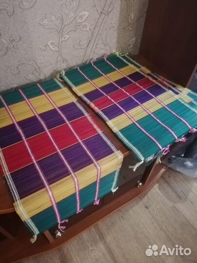 Салфетки из соломки