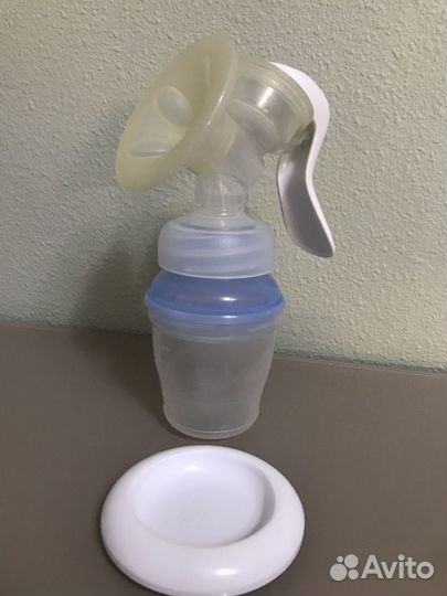 Молокоотсос ручной Avent и новый клапан и бутылочк