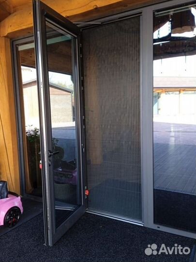 Москитные сетки гармошка