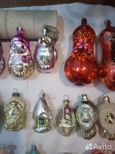 Елочные игрушки СССР