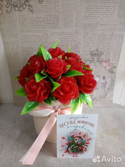 Букеты из мыла