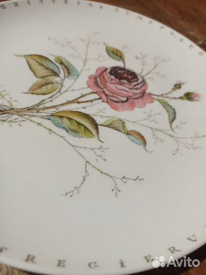 Редкая настенная тарелка Германия