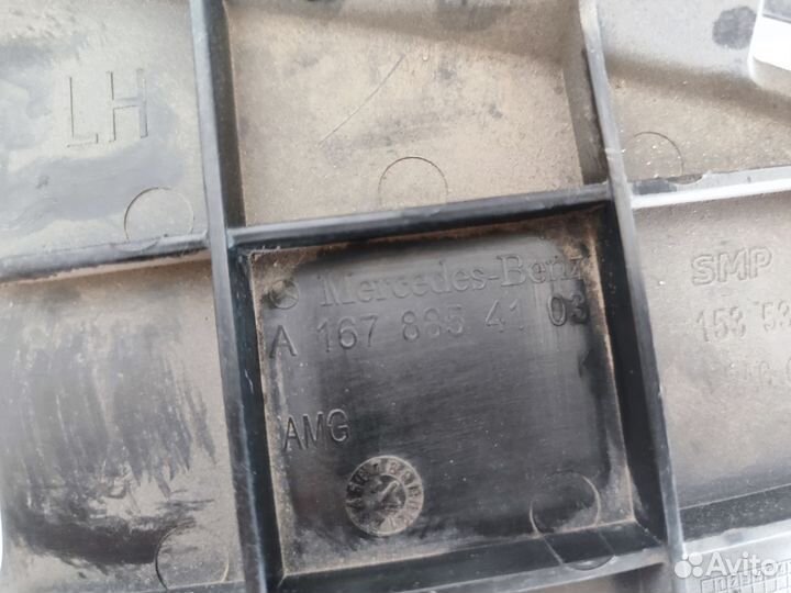 Кронштейн насадки глушителя gle w167 5.3