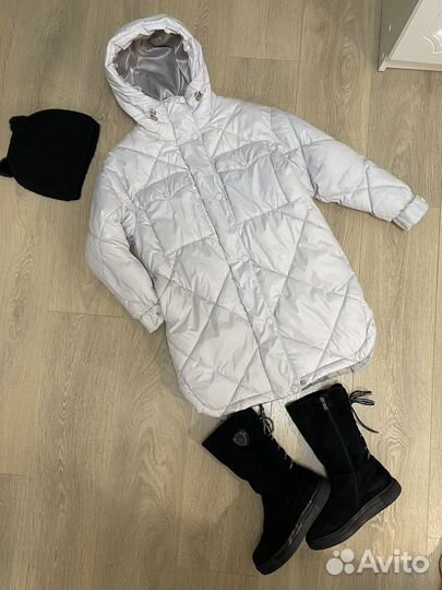 Зимнее пальто куртка для девочки orby 134-140