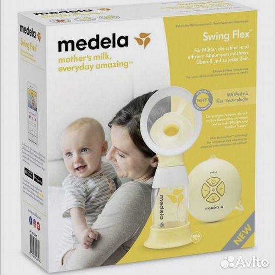 Молокоотсос medela swing электрический