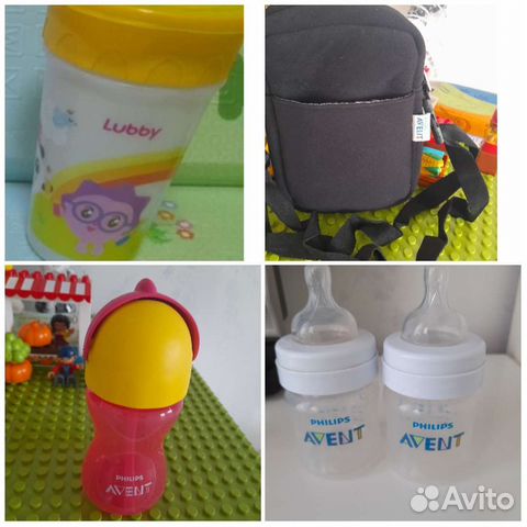 Бутылка термосумка Avent бу