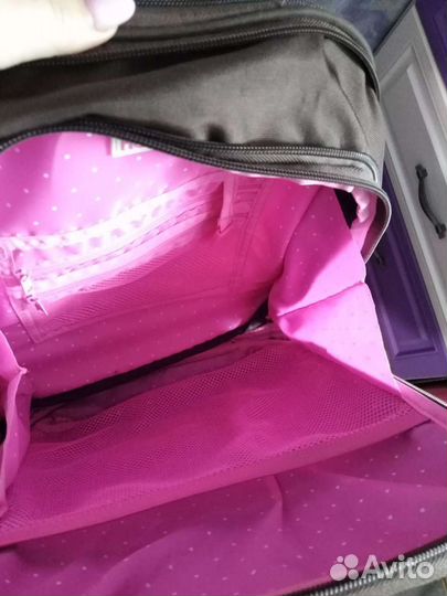 Ортопедический каркасный рюкзак для девочки