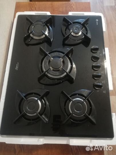 Газовая варочная панель, 5 конфорок