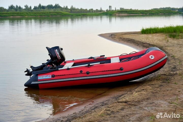 Лодка mishimo lite 360 (красная)