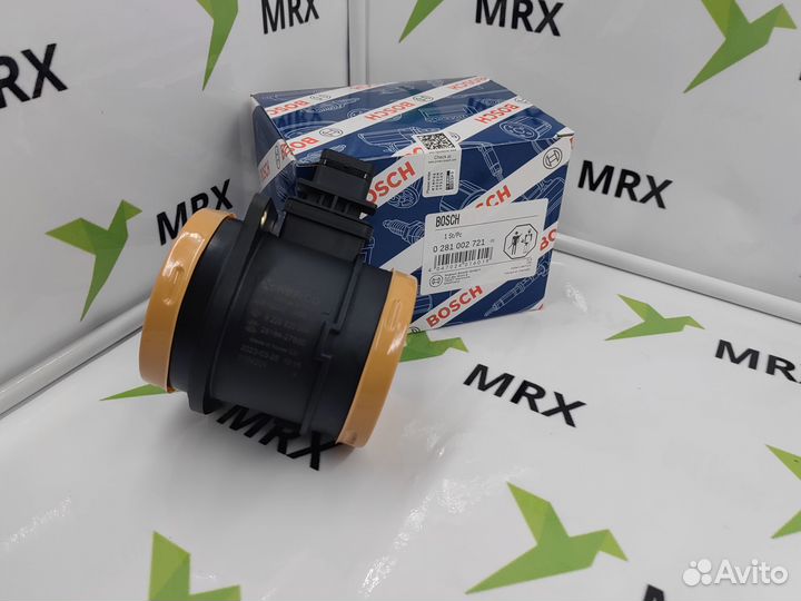 Датчик массового расхода воздуха 0281002721