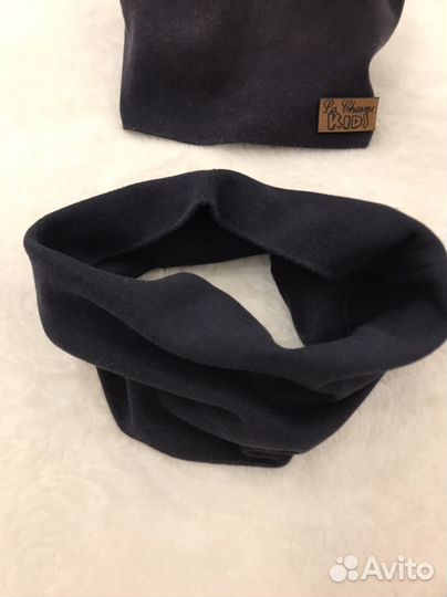 Шапка и снуд для мальчика ог 52/56