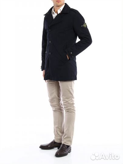 Тренч плащ stone island