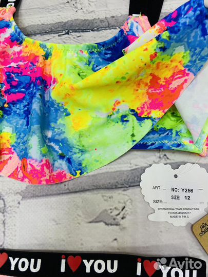 Новый купальник для девочки с защитой