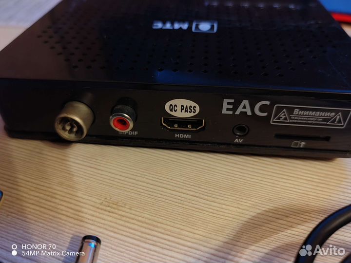 TV приставка МТС кабельное тв(не20канальная)