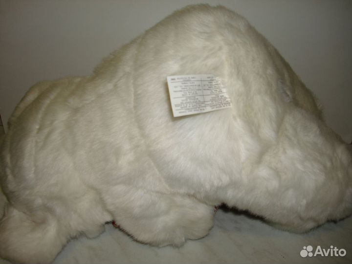 Мягкая игрушка медведь с сердцем. 36см