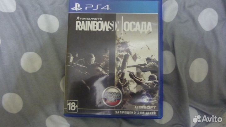 Игра ps4 Rainbowsix Осада, обмен