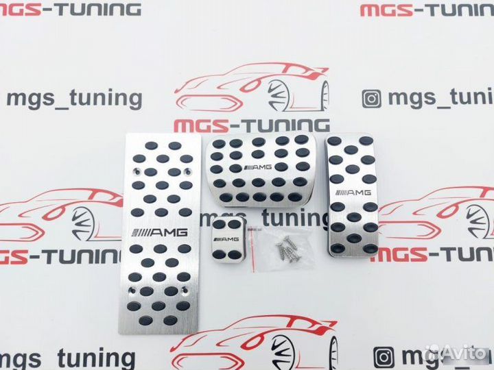 Накладки на педали Mercedes AMG на A-Class W176