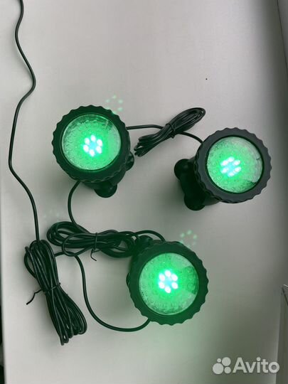 Светильники подсветка пруда аквариума