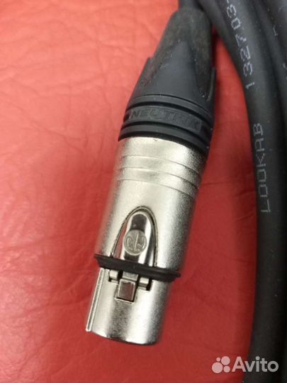 Кабель шнур микрофонный акустический