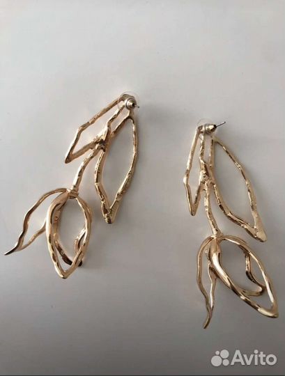 Роскошные серьги-тюльпаны