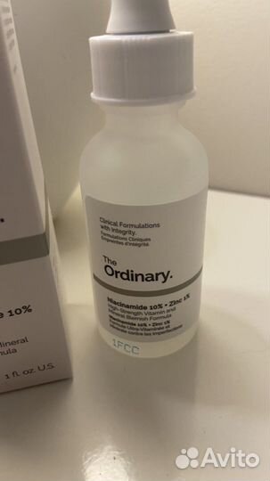 The ordinary сыворотка Niacinamide 10 + Zinc 1
