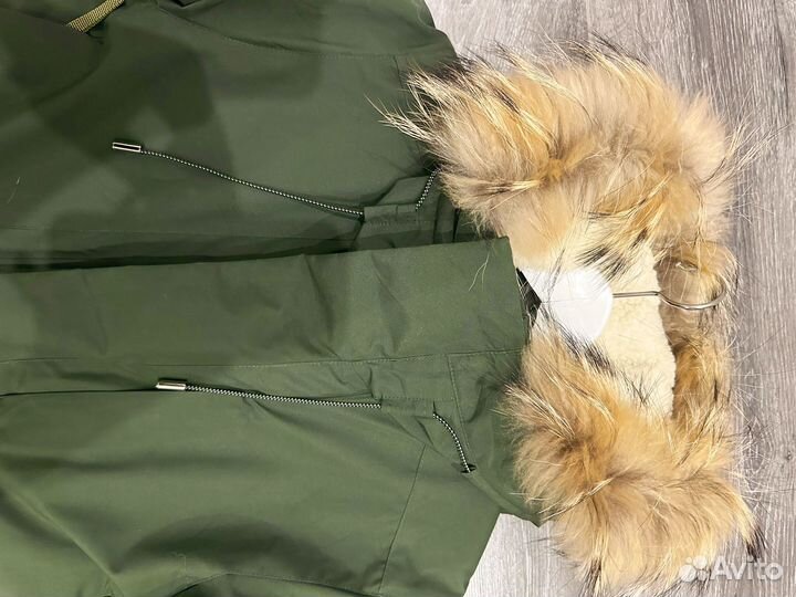 Зимняя куртка парка valianly для мальчика 164