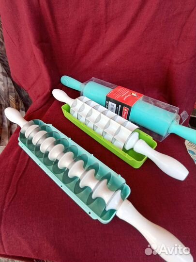 Скалка для нарезки теста