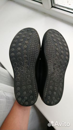 Туфли слипоны ecco 37 оригинальные
