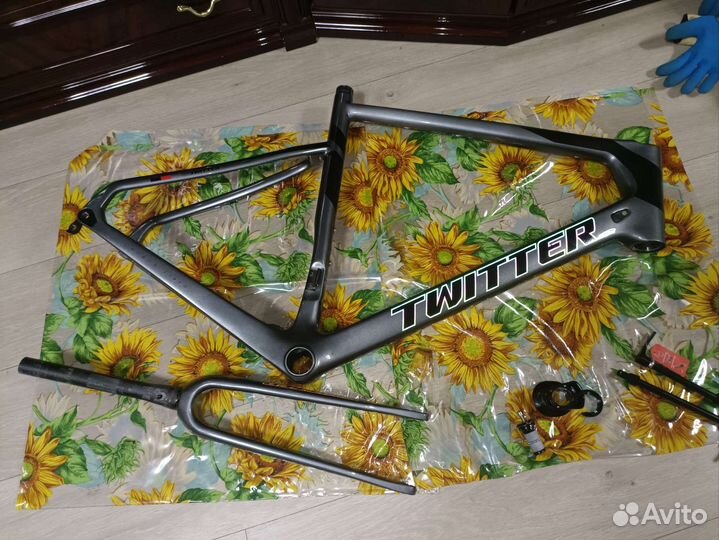Рама карбоновая Twitter Gravel v1
