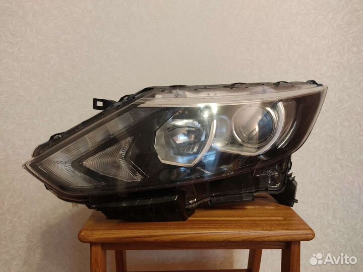 Фара передняя левая на nissan qashqai