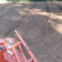 Вспашка земли Выравнивание участков газон под ключ, Краснознаменск