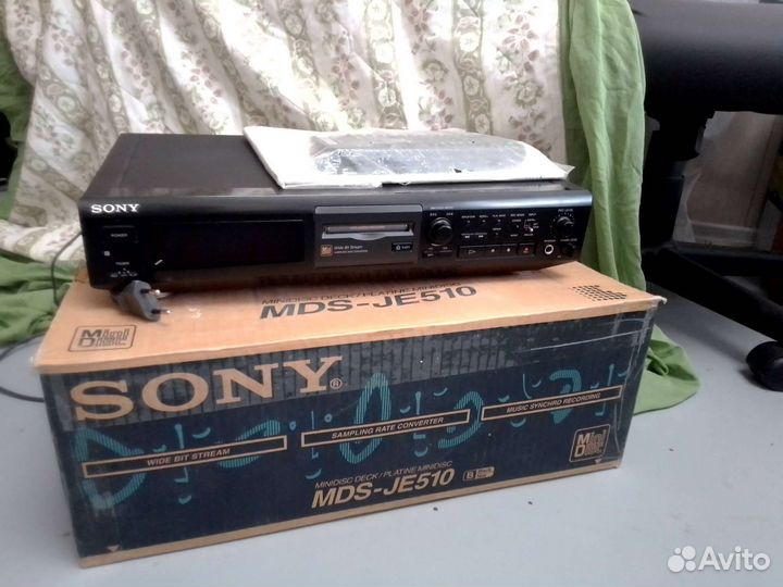 Mini Deck Sony MDS-JE 510