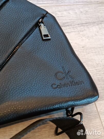 Сумка calvin klein натуральная кожа