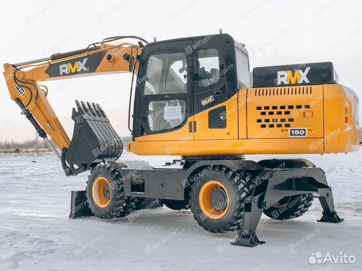 Колёсный экскаватор Runmax ER150W, 2023
